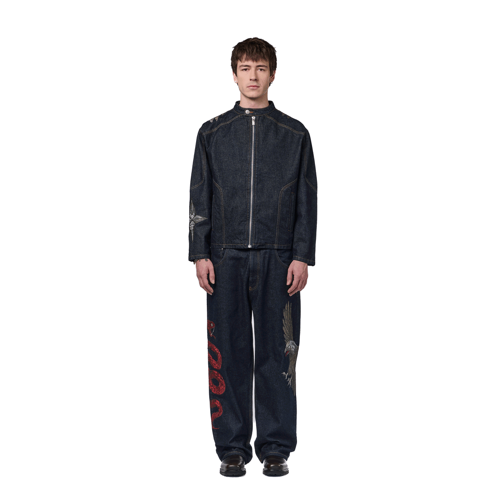 "hellboy" indigo raw Denim 02