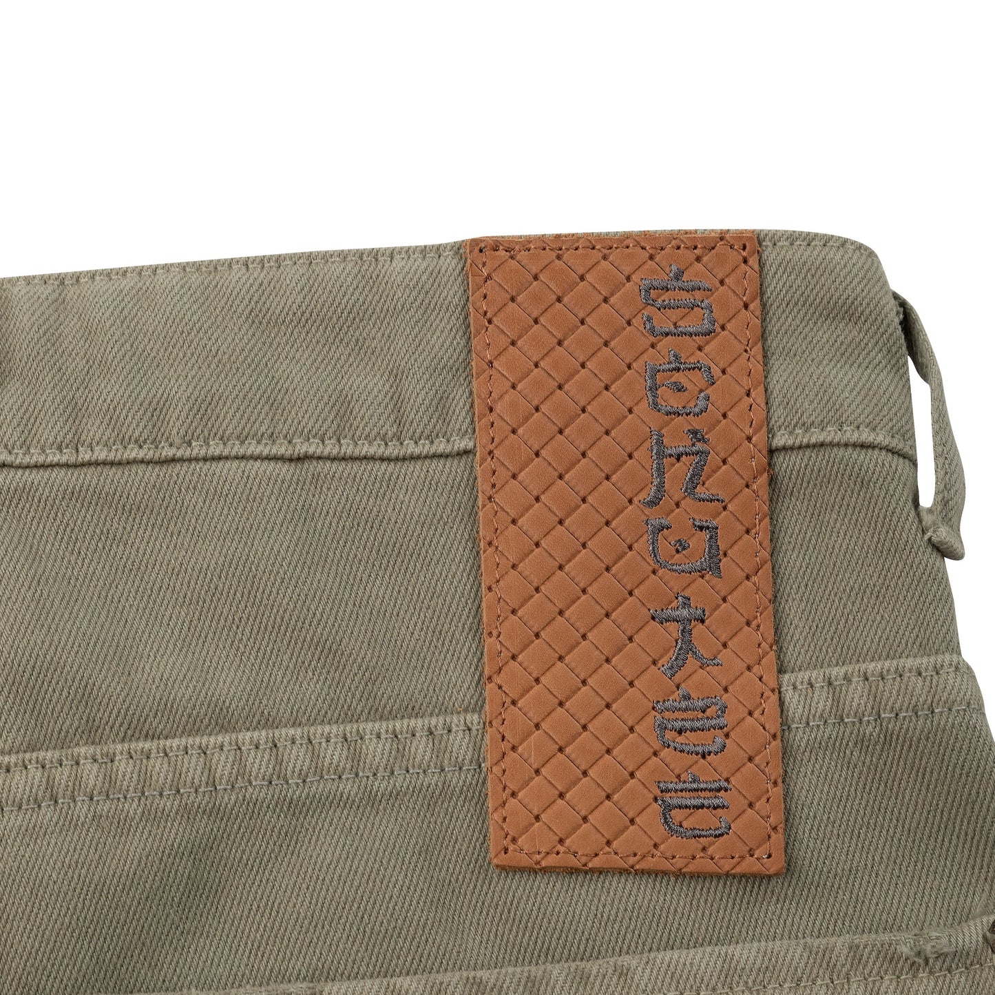 "lotus" Jorts green