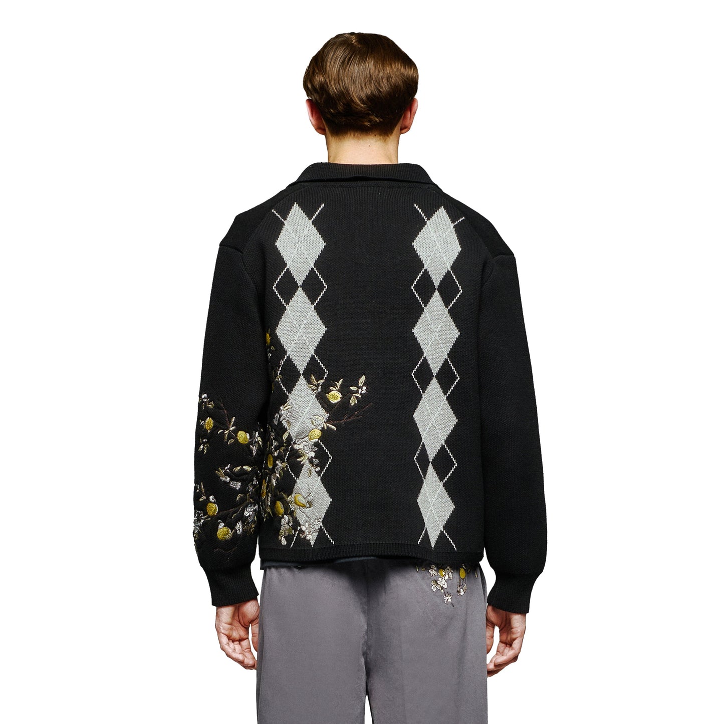 "garden of eden" Polo Cardigan