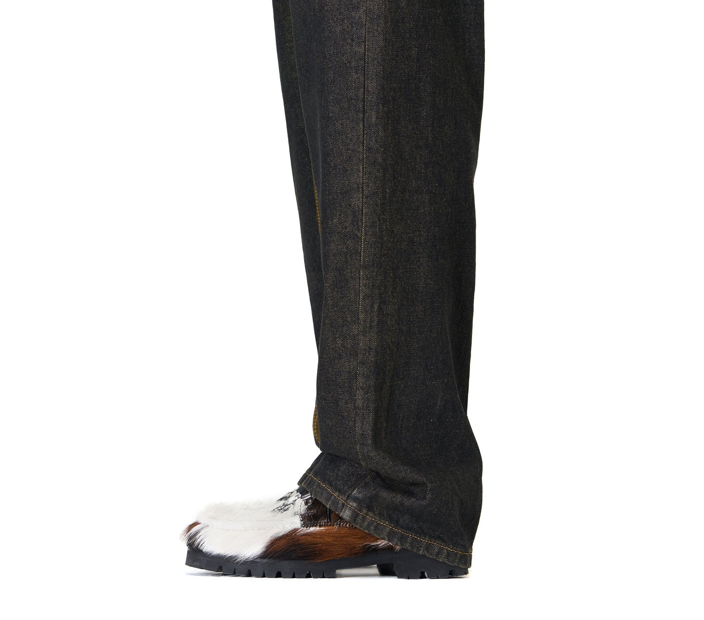 "aziza" cow hide Boat shoes