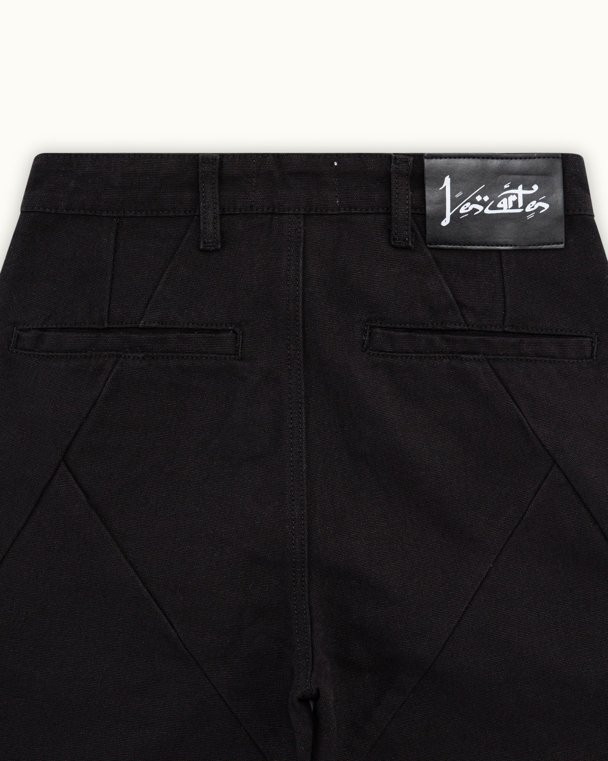 Black Crescent Pants