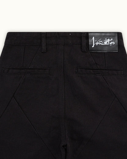 Black Crescent Pants