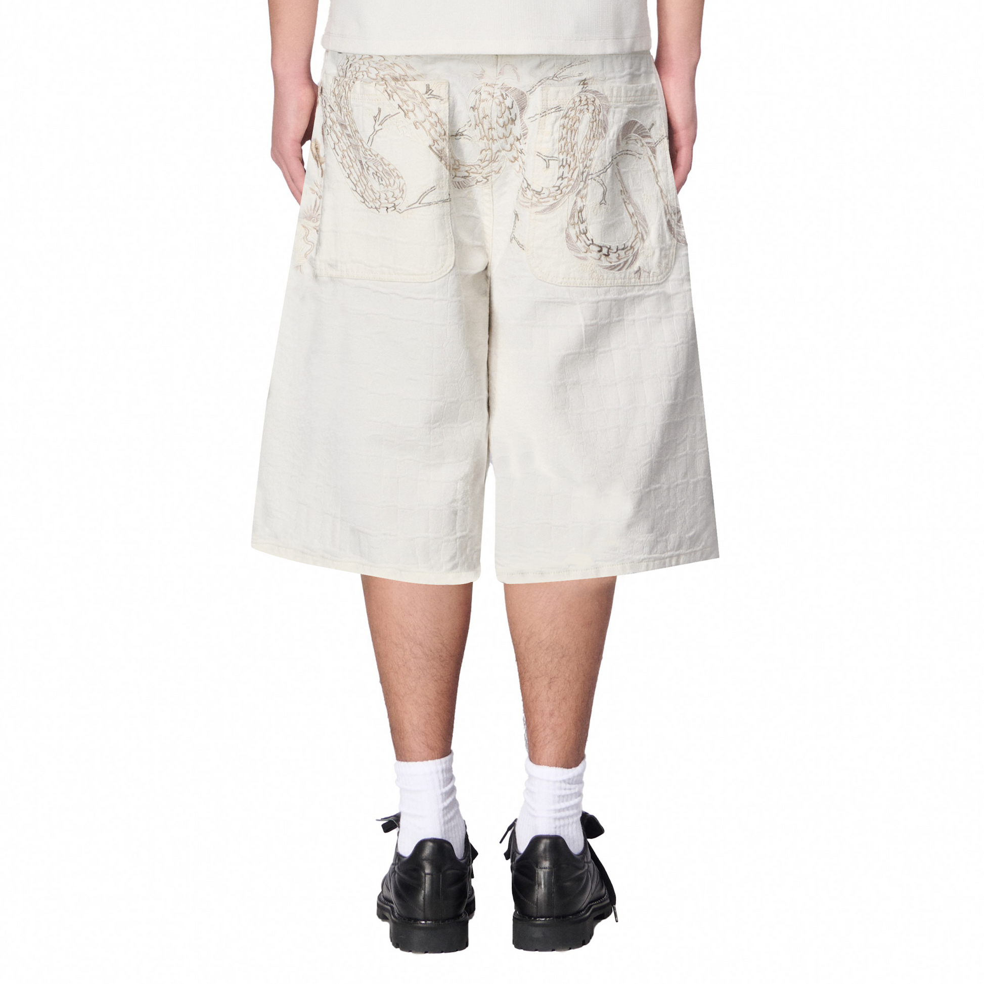 "yakuza" off white Jorts
