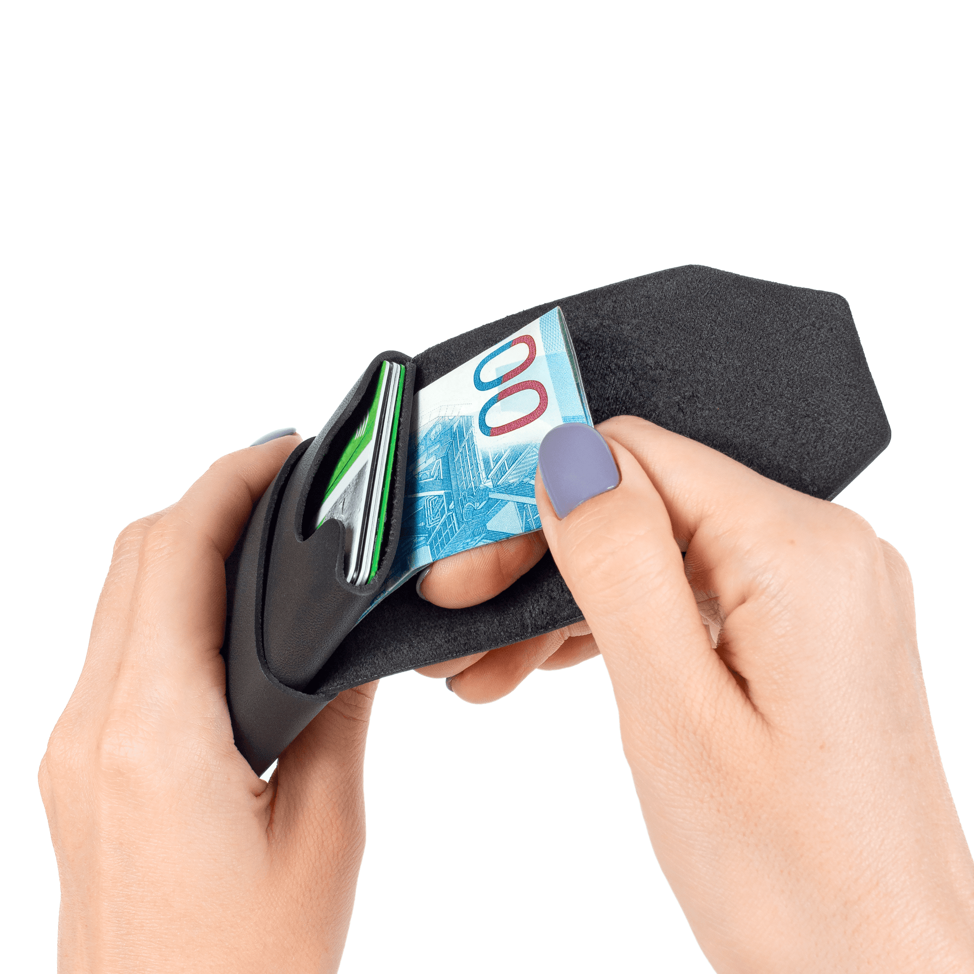Origami Card Holder - Green