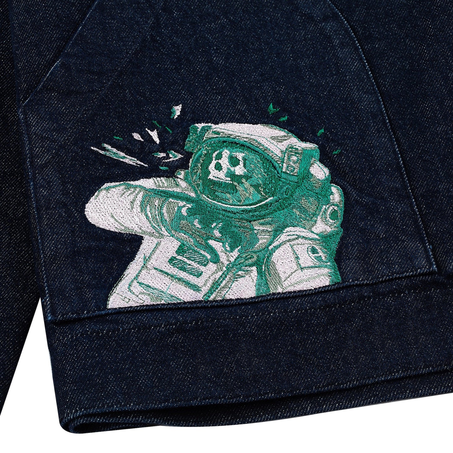 "asteroids" workwear Jacket denim