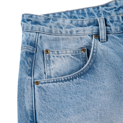 "yasmin v3" Jorts blue updated fit