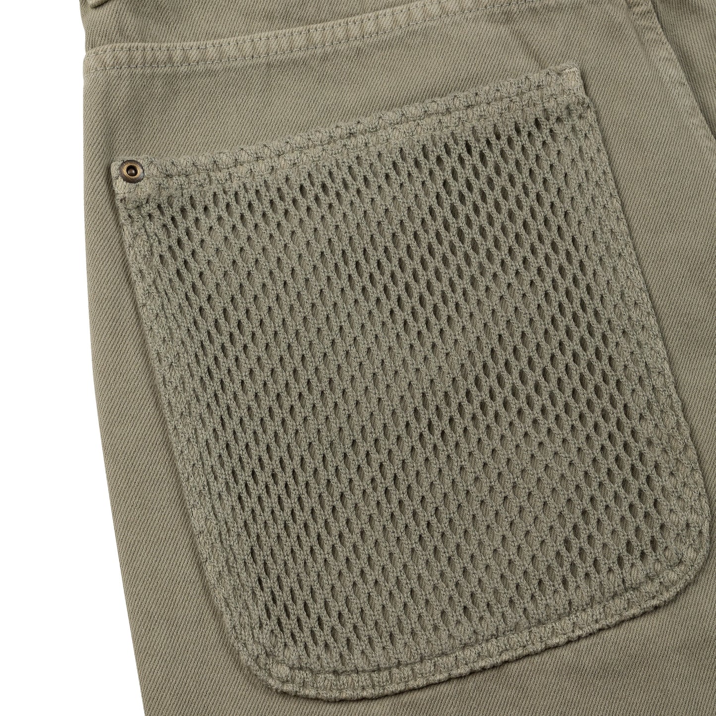 "lotus" Jorts green