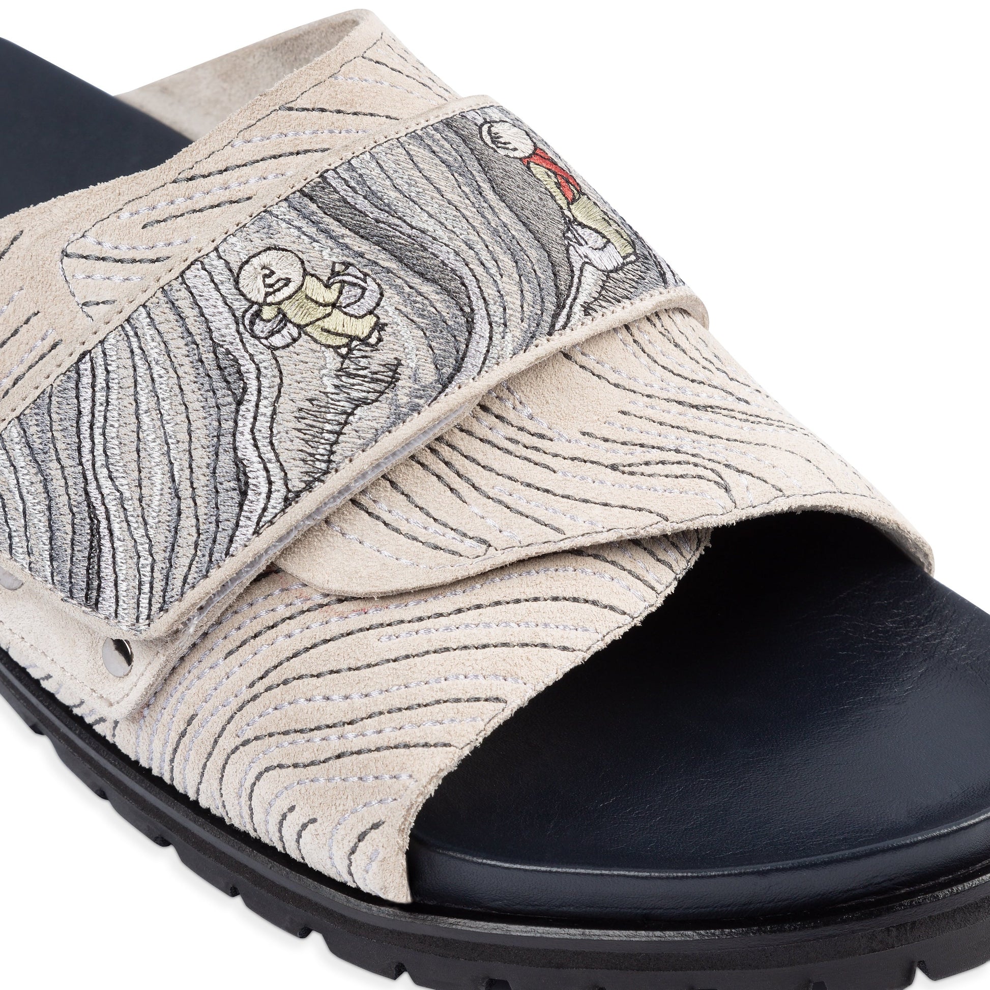 "lotus" slides beige
