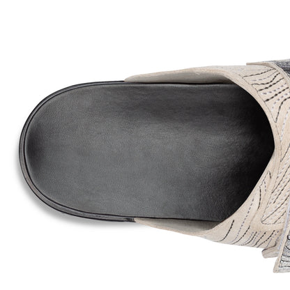 "lotus" slides beige