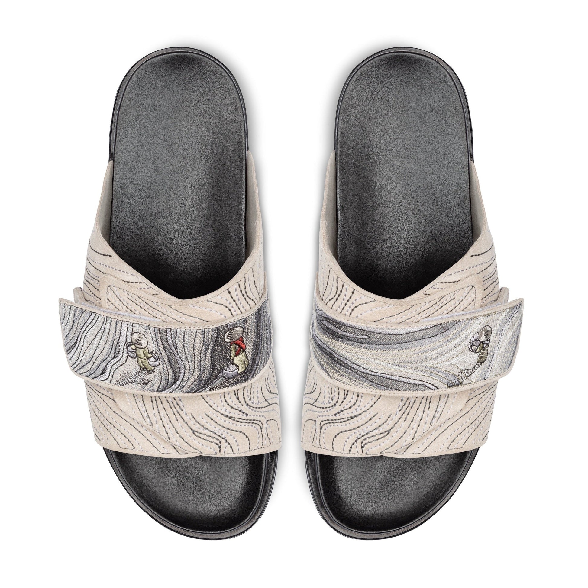 "lotus" slides beige
