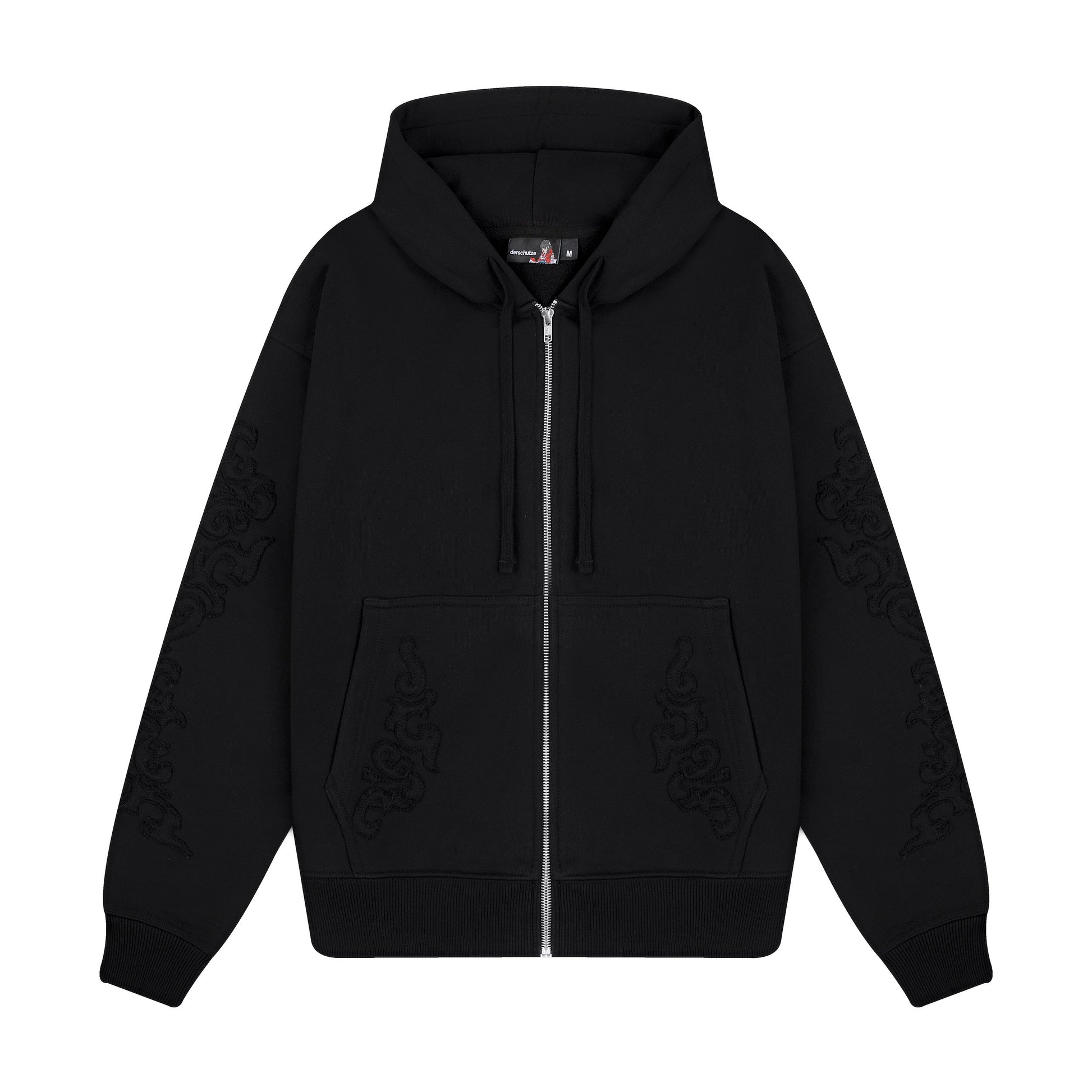 "western" Zip Up black