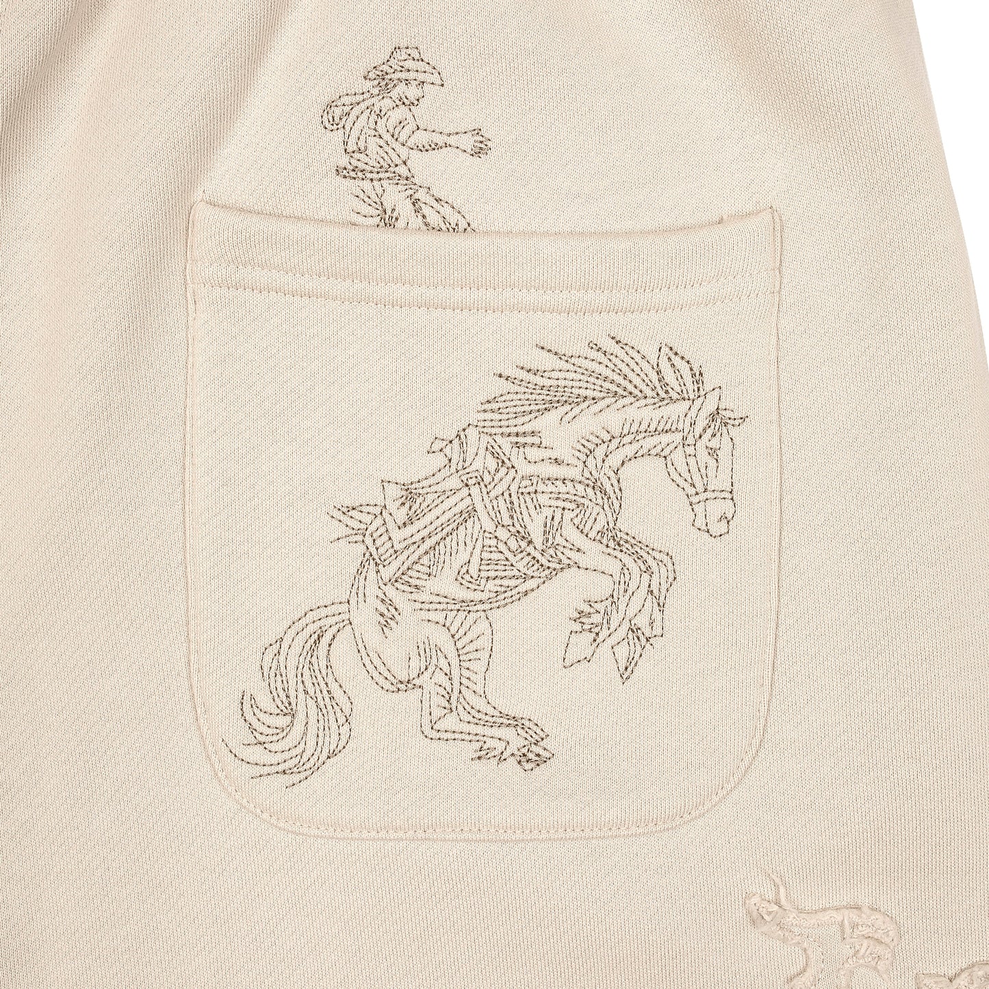 "western" Jogger beige
