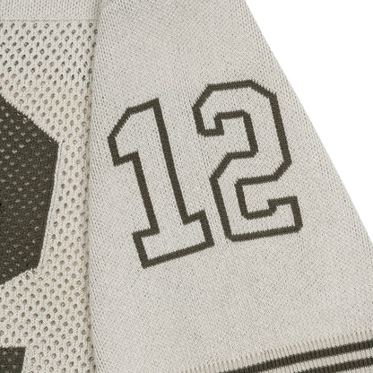 "sashiko v2" knit jersey beige