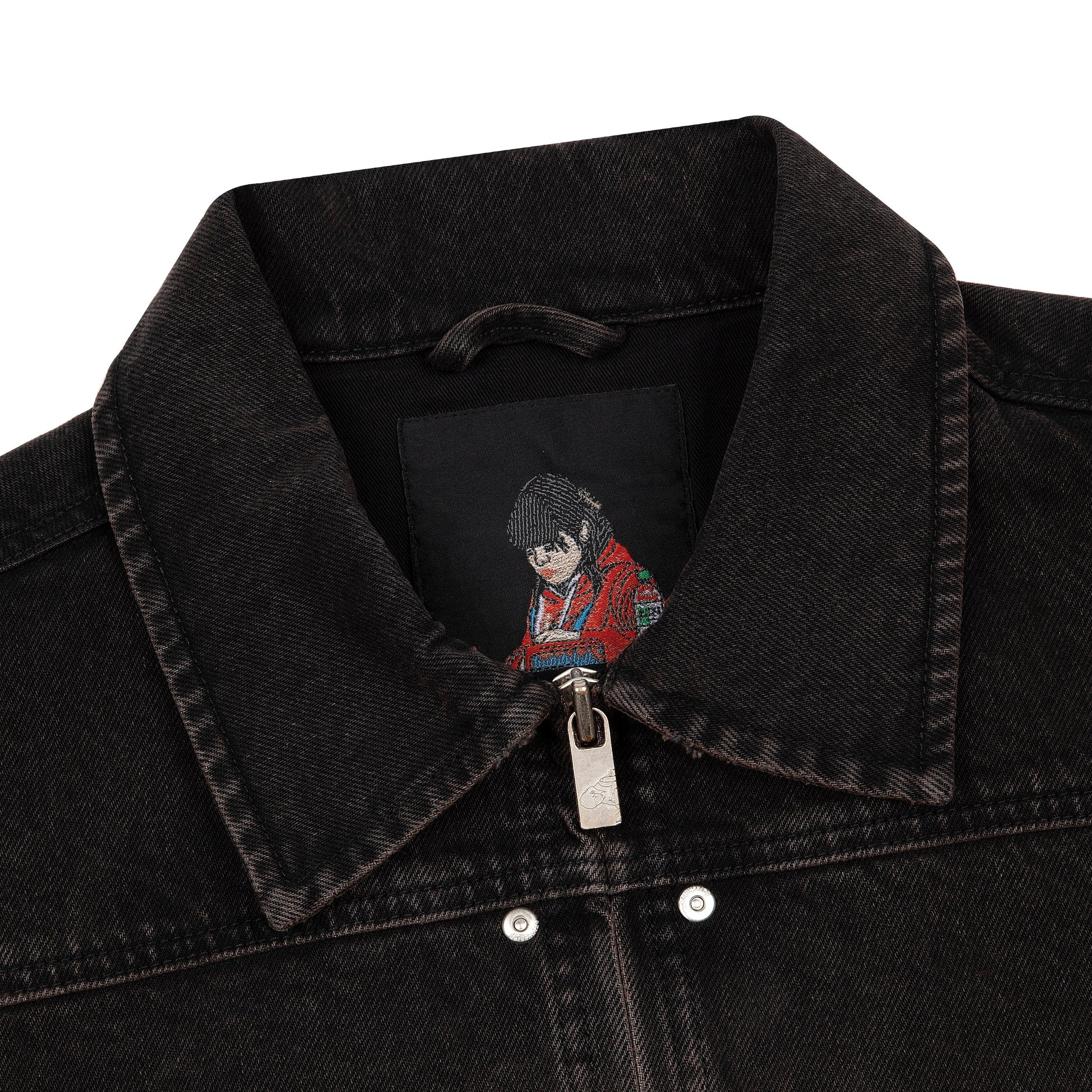 "jazz v2" denim Jacket black