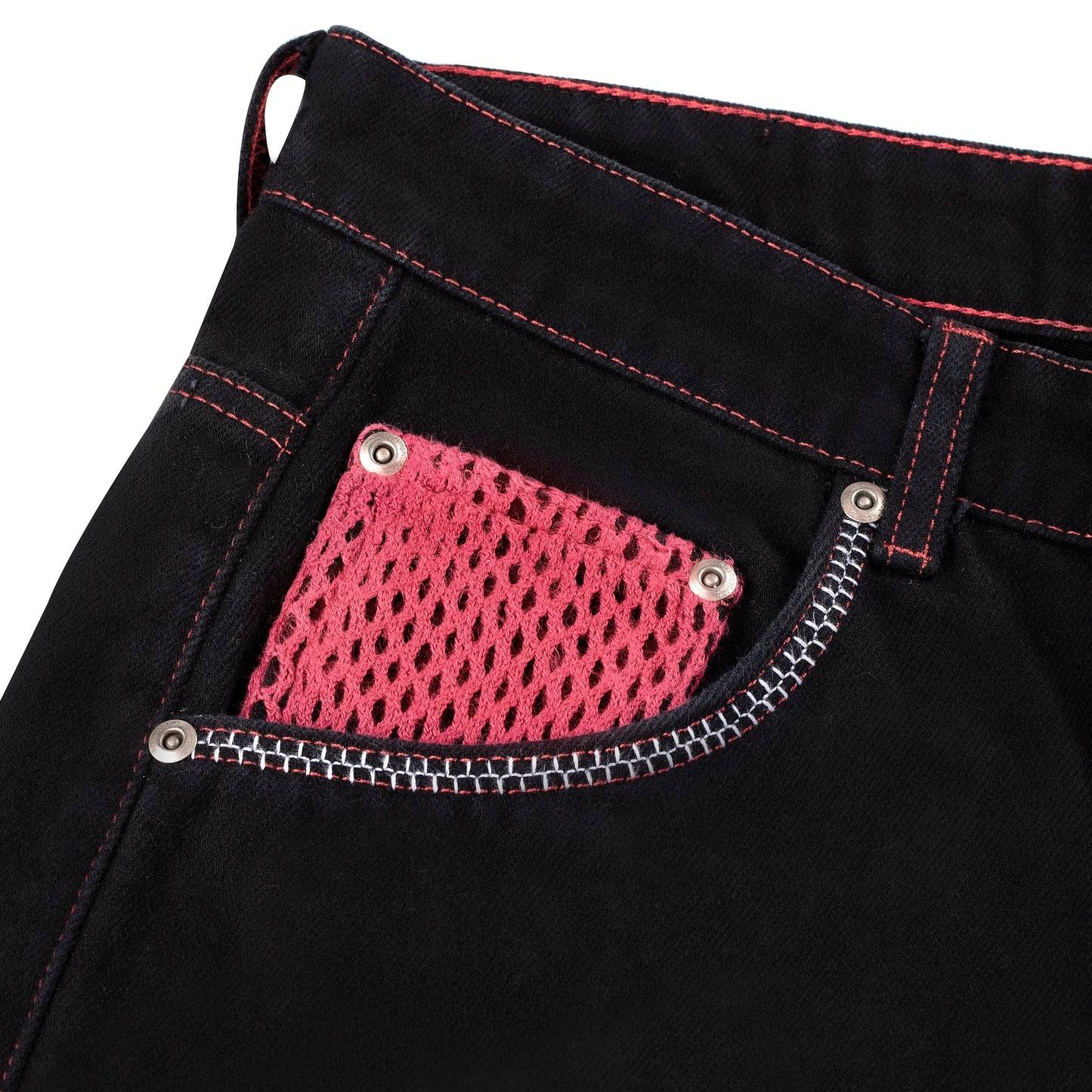 "lotus" Jorts black