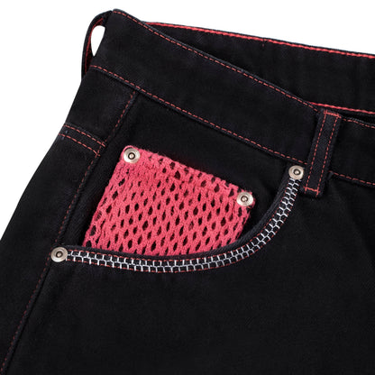 "lotus" Jorts black