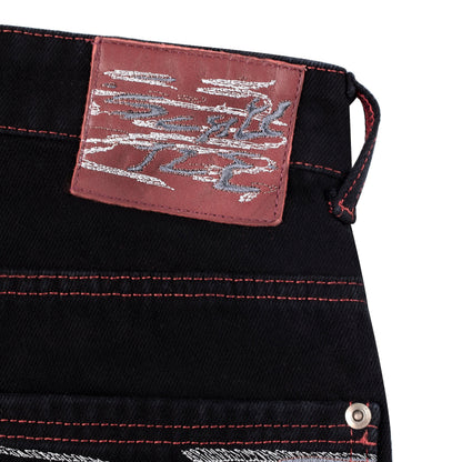 "lotus" Jorts black