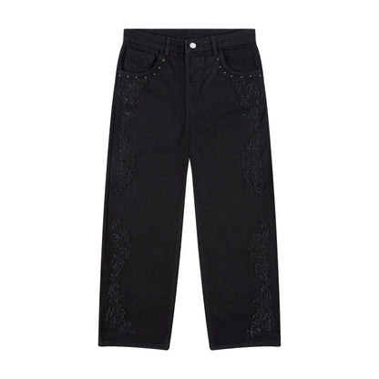 "western" Denim black