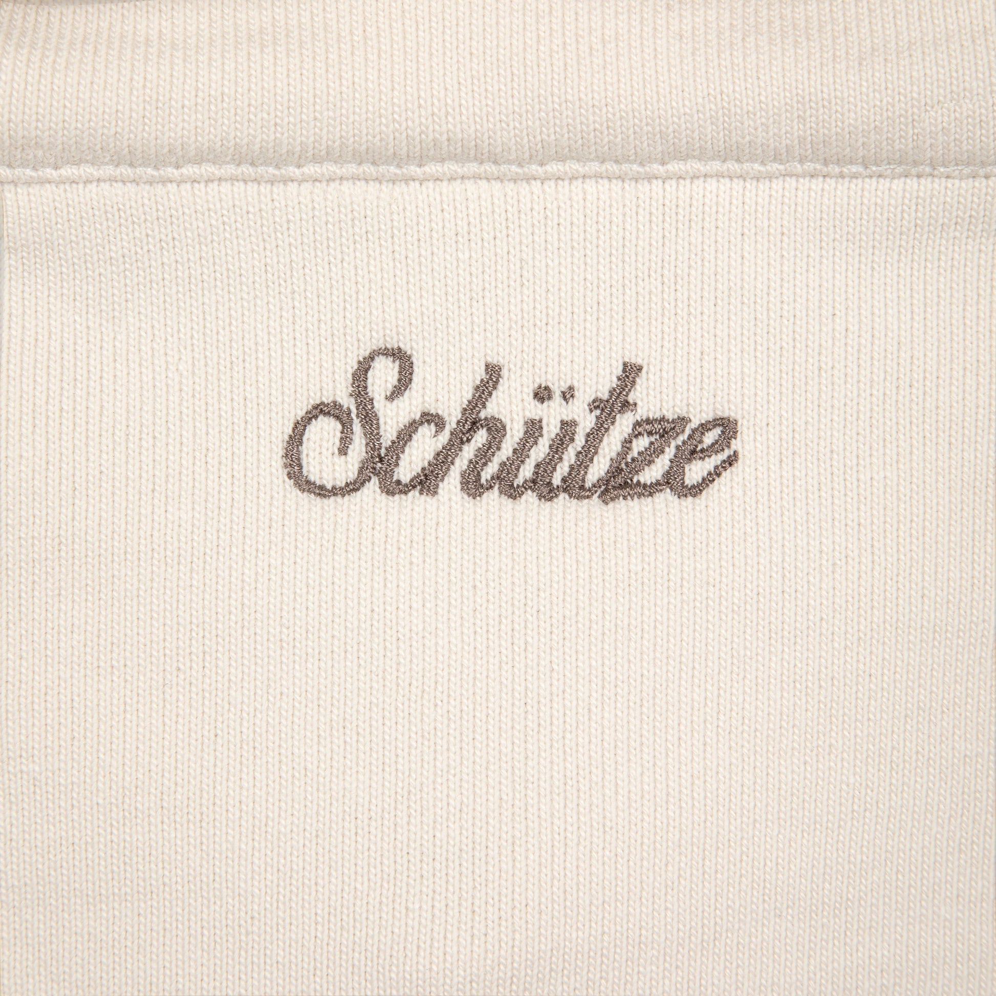 "gallery" layered Polo Sweatshirt creme