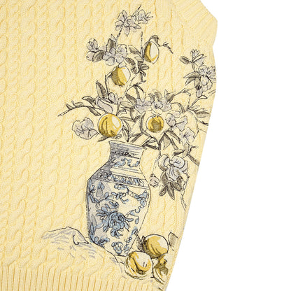 "garden of eden" Knit vest