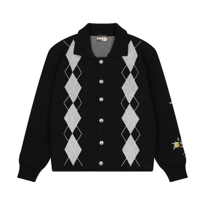 "garden of eden" Polo Cardigan