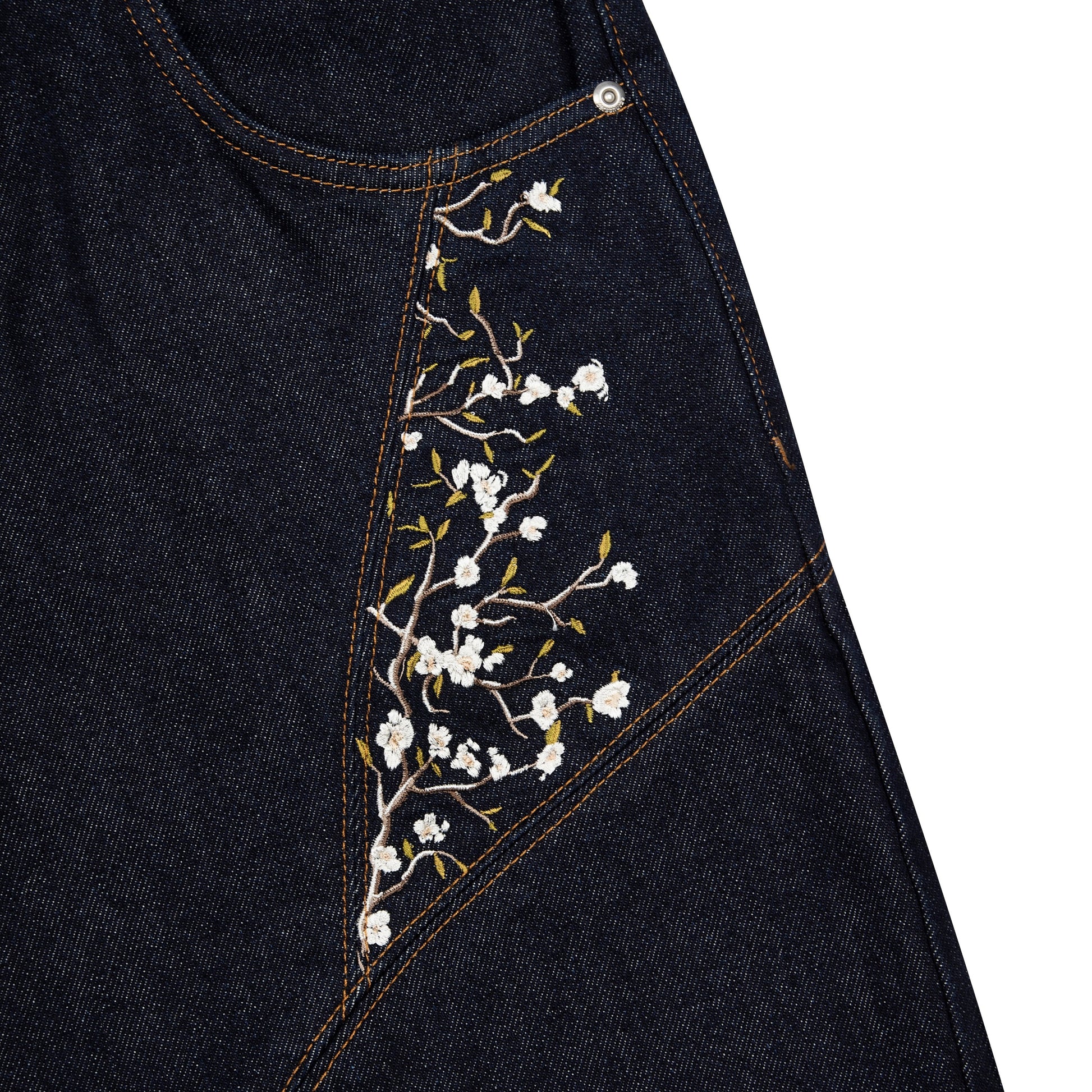 "blossom" raw Denim