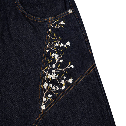 "blossom" raw Denim