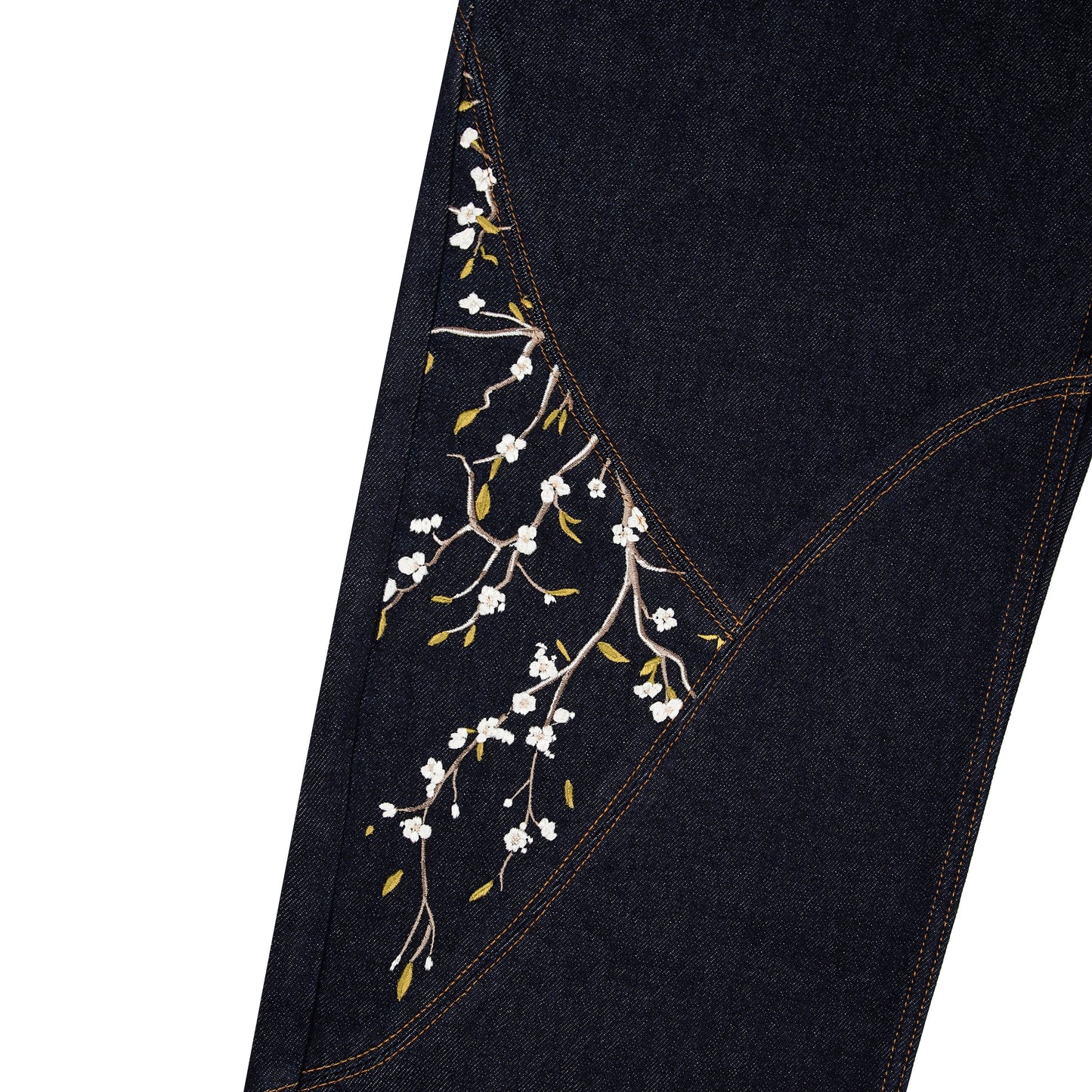 "blossom" raw Denim