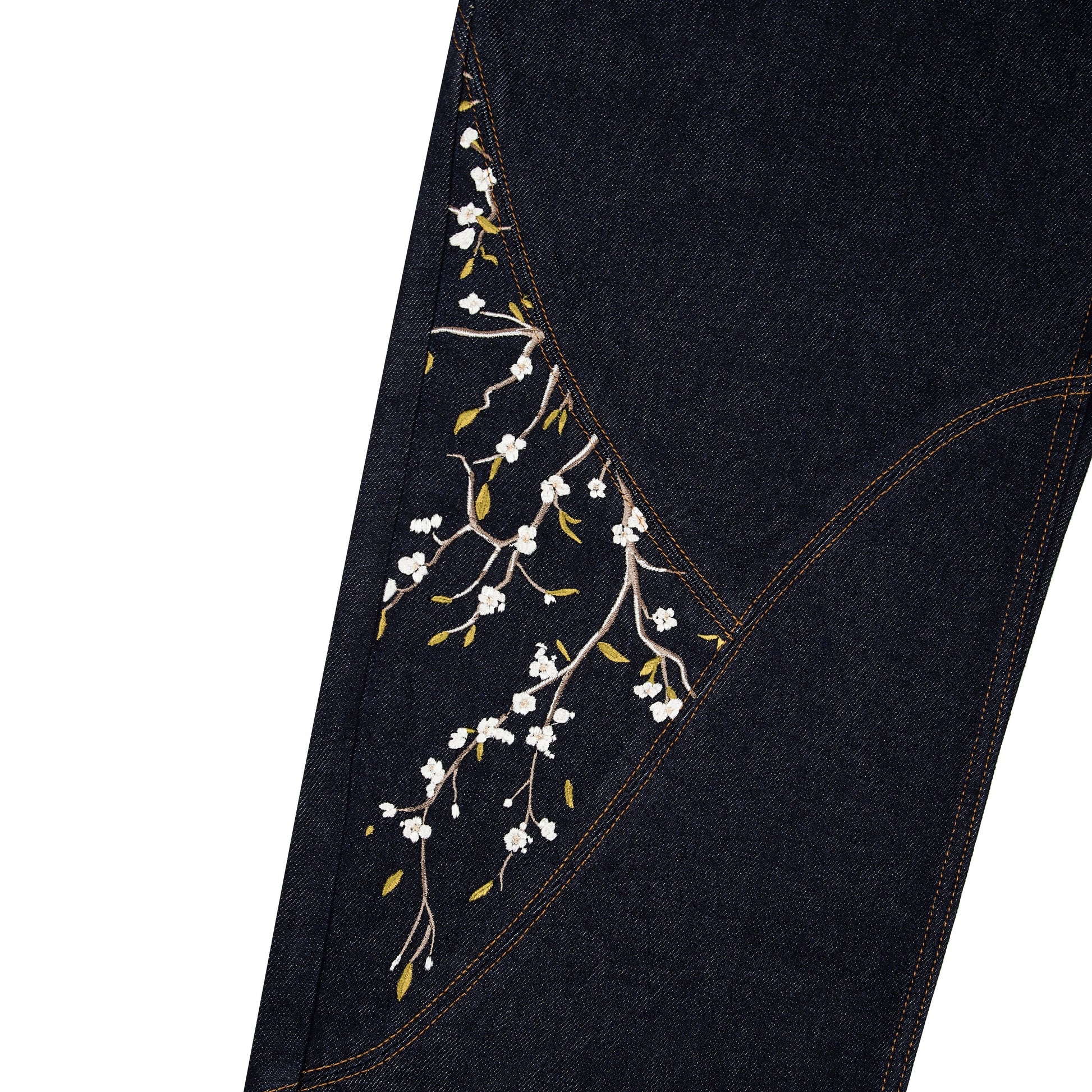 "blossom" raw Denim