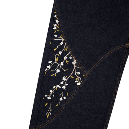 "blossom" raw Denim