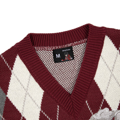 "on air" Knit vest
