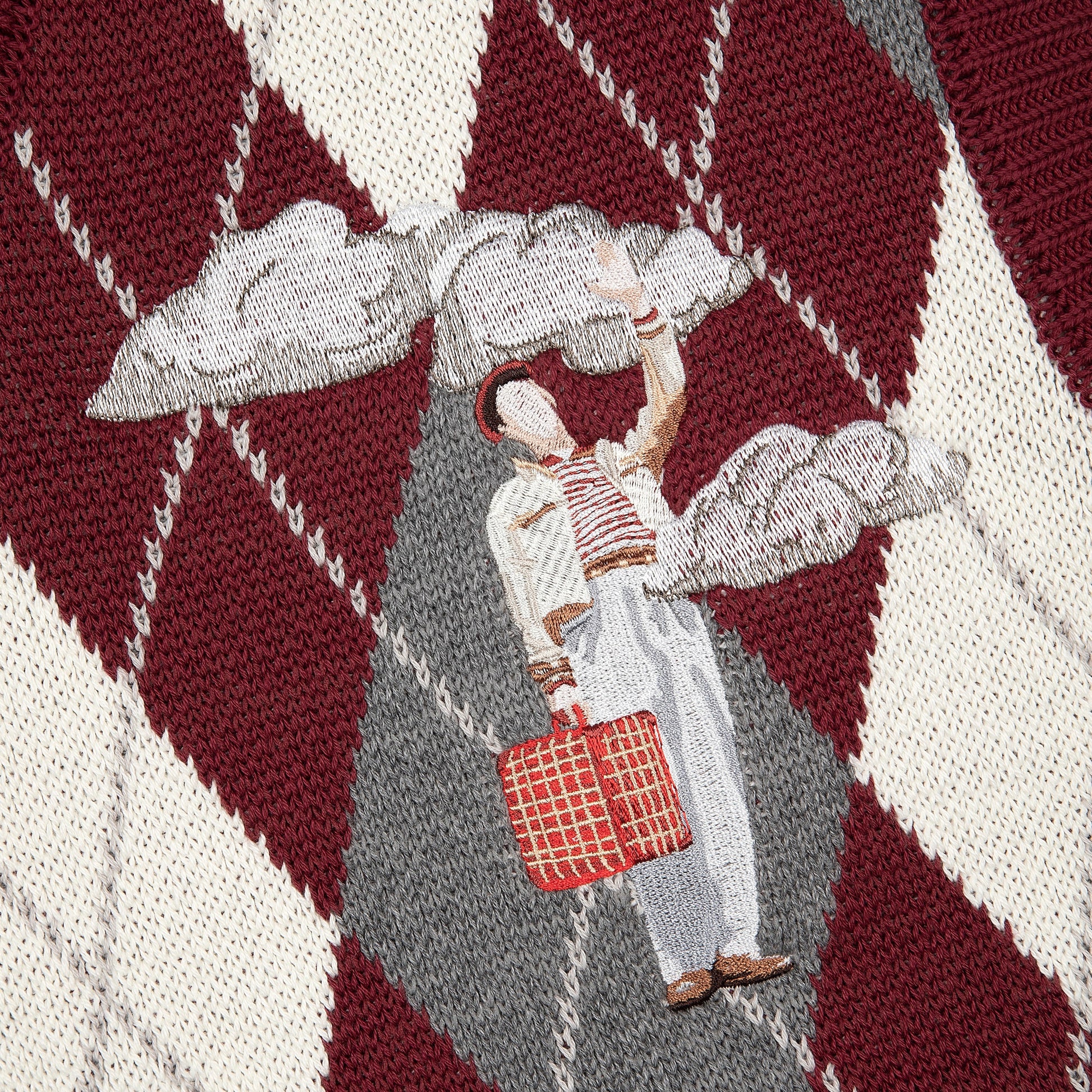 "on air" Knit vest
