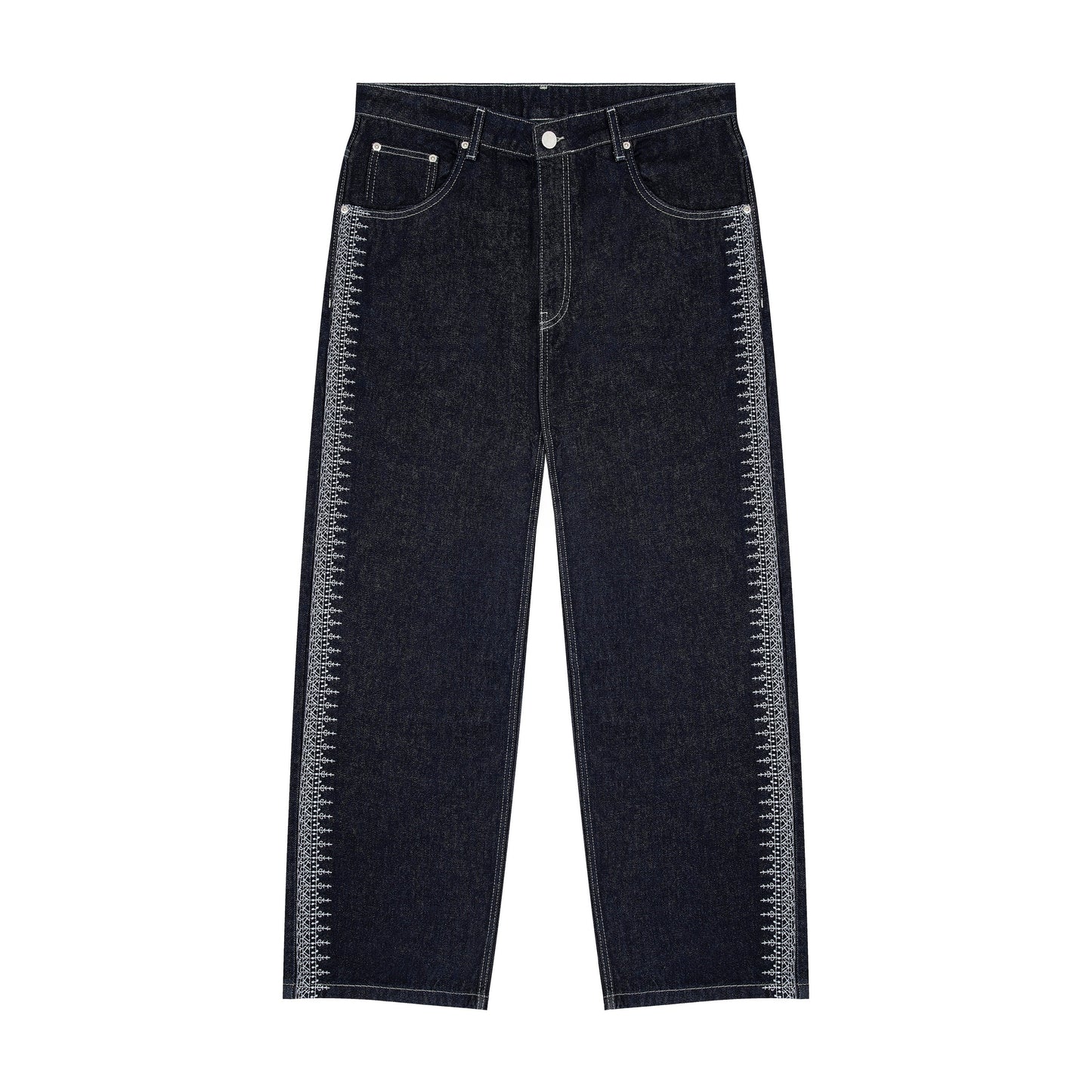 "aziza" raw Denim