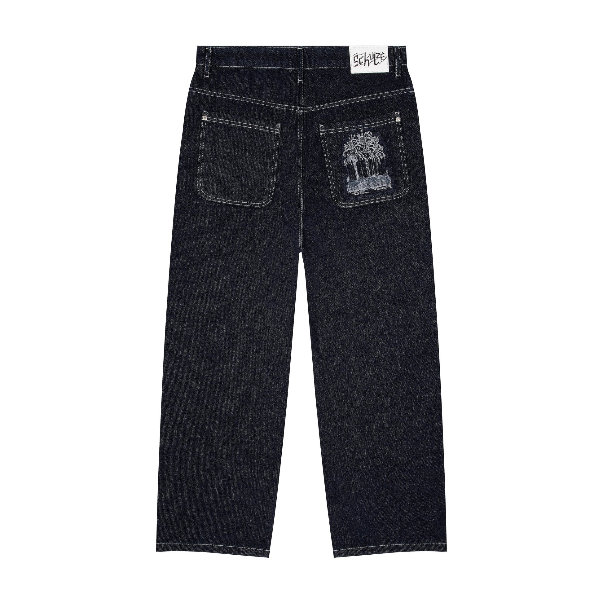 "aziza" raw Denim