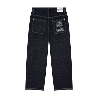 "aziza" raw Denim