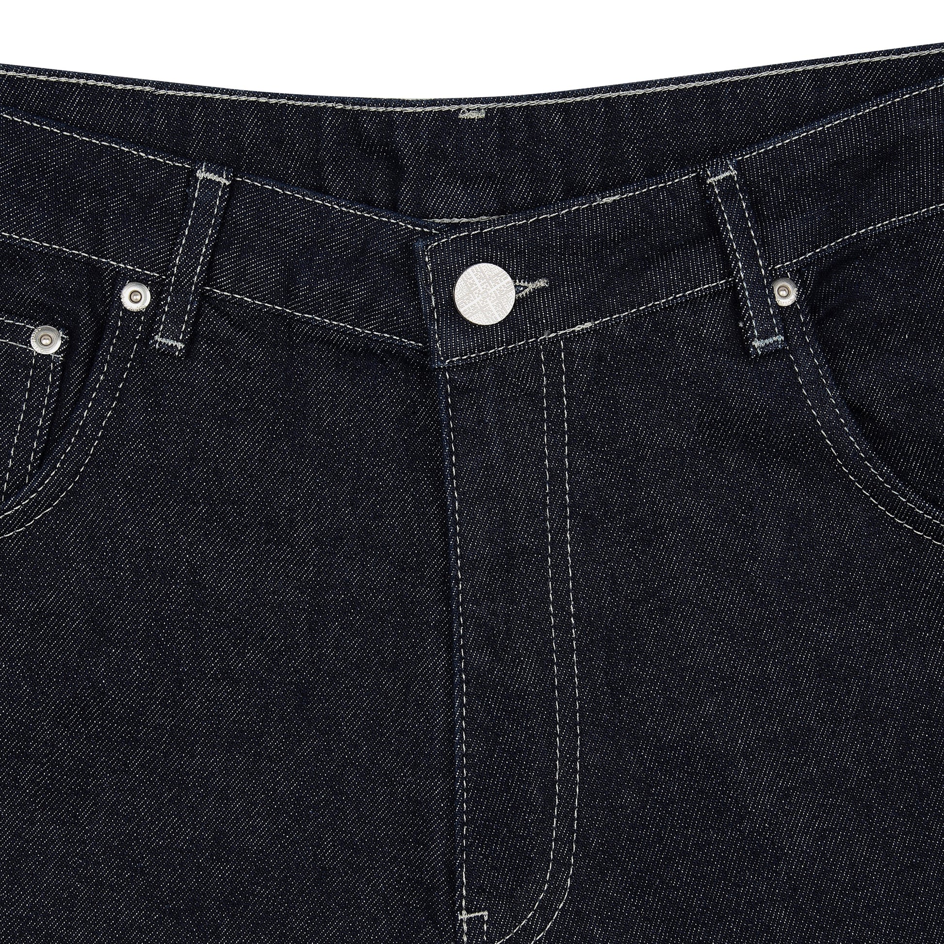 "aziza" raw Denim