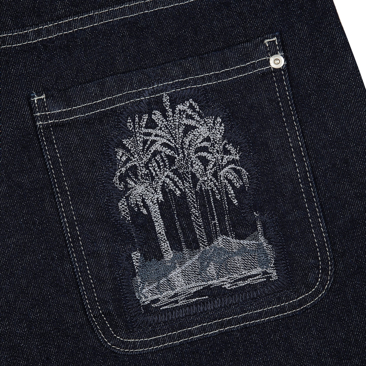 "aziza" raw Denim