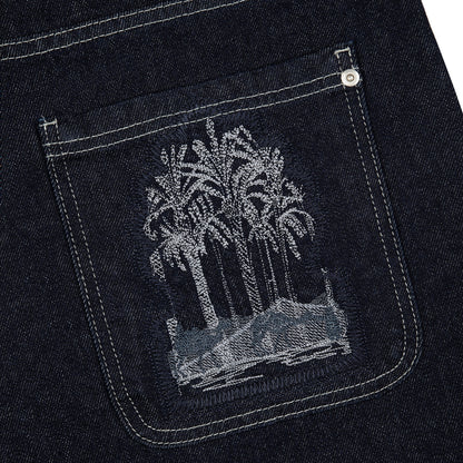 "aziza" raw Denim