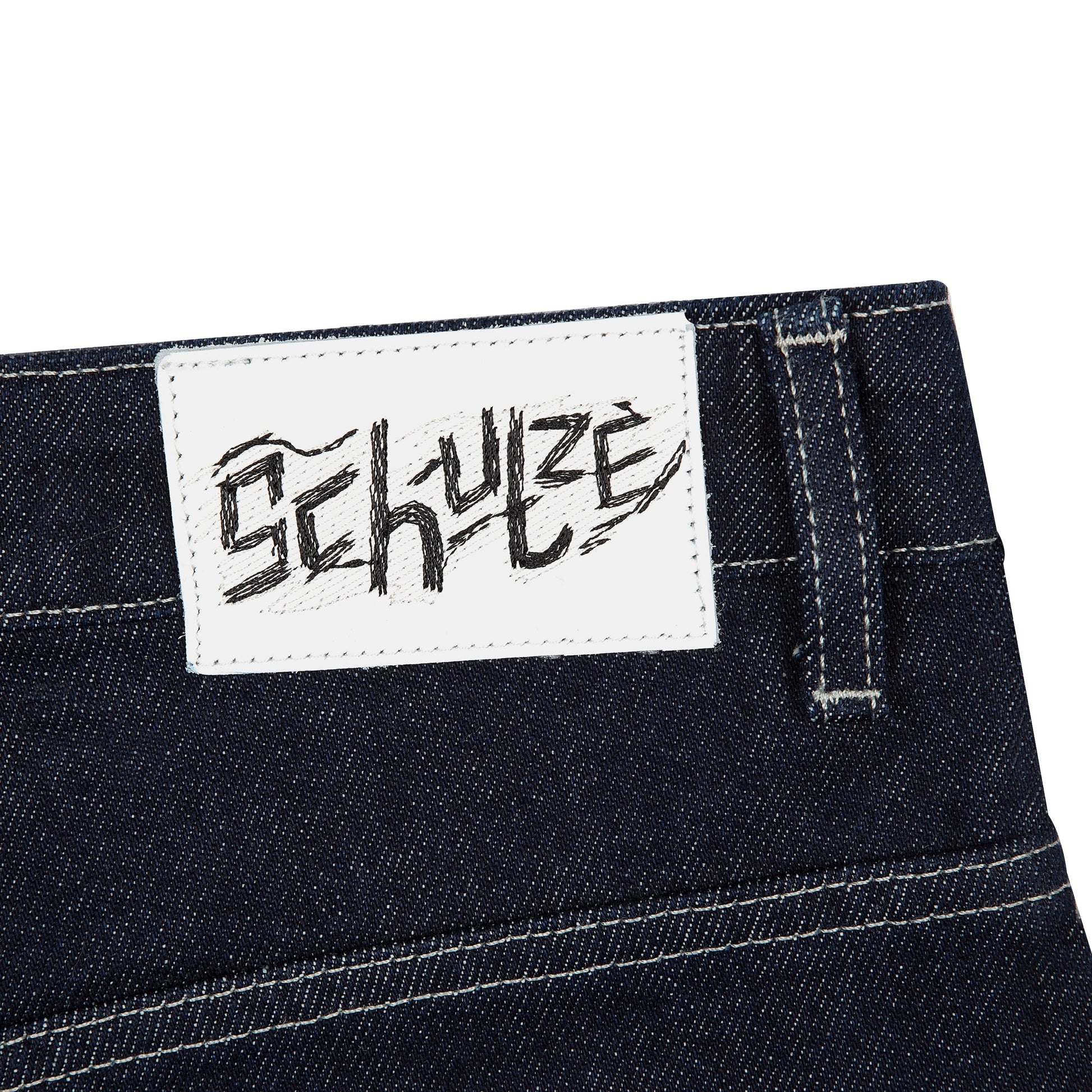 "aziza" raw Denim
