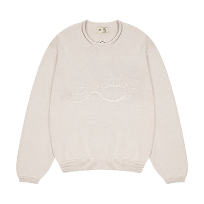 "aziza" longsleeve Knit off white