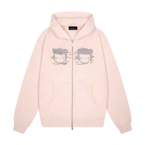"koi" Zip Up pink