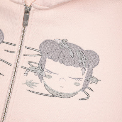 "koi" Zip Up pink