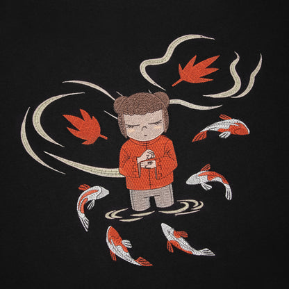"koi" T Shirt black