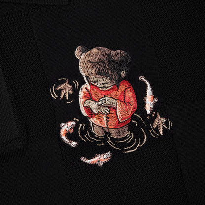"koi" Polo Knit