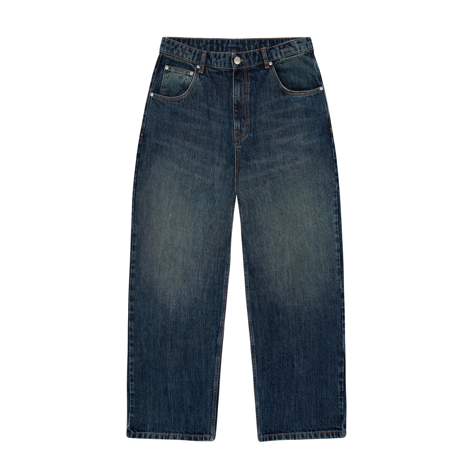 "yakuza" indigo washed Denim