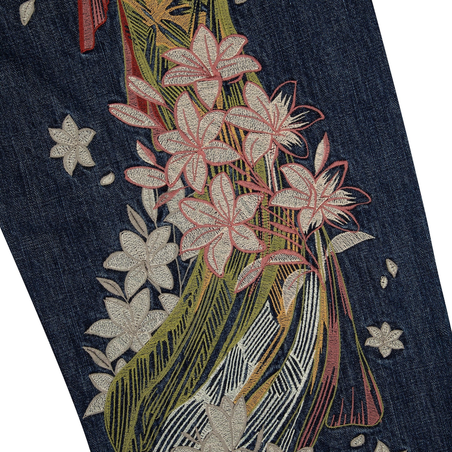 "yakuza" indigo washed Denim