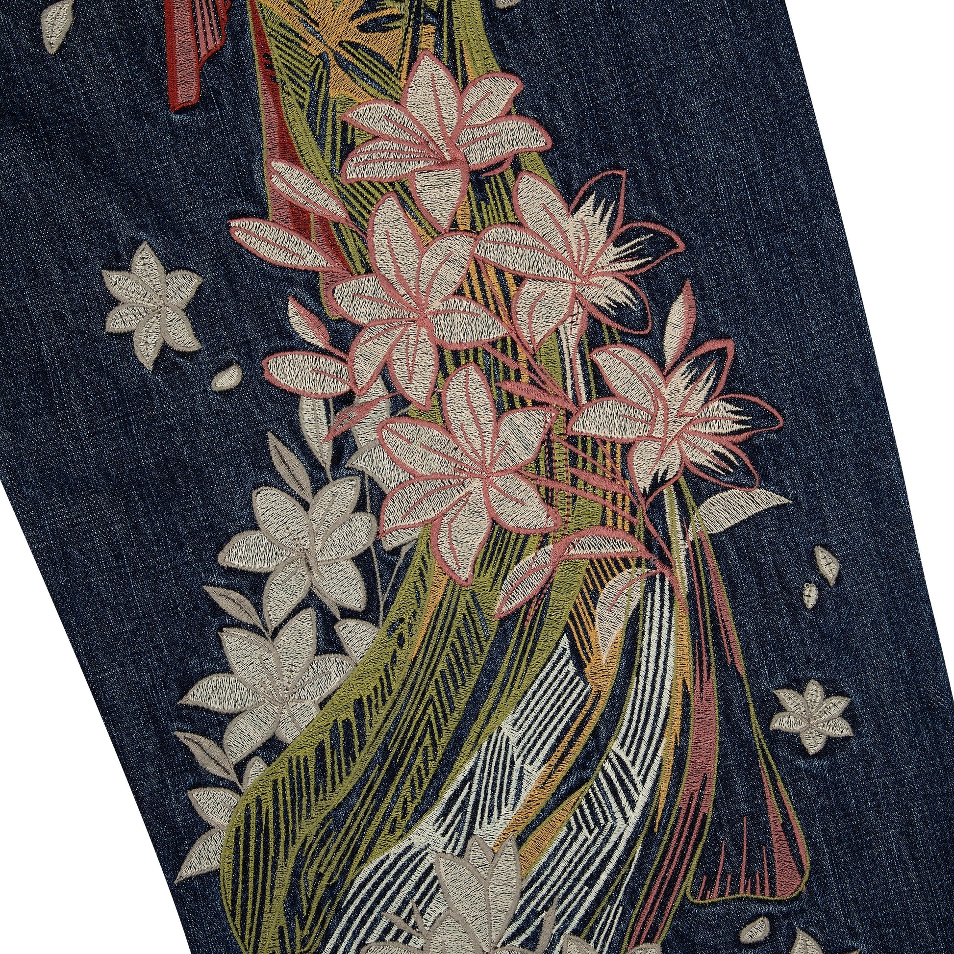 "yakuza" indigo washed Denim