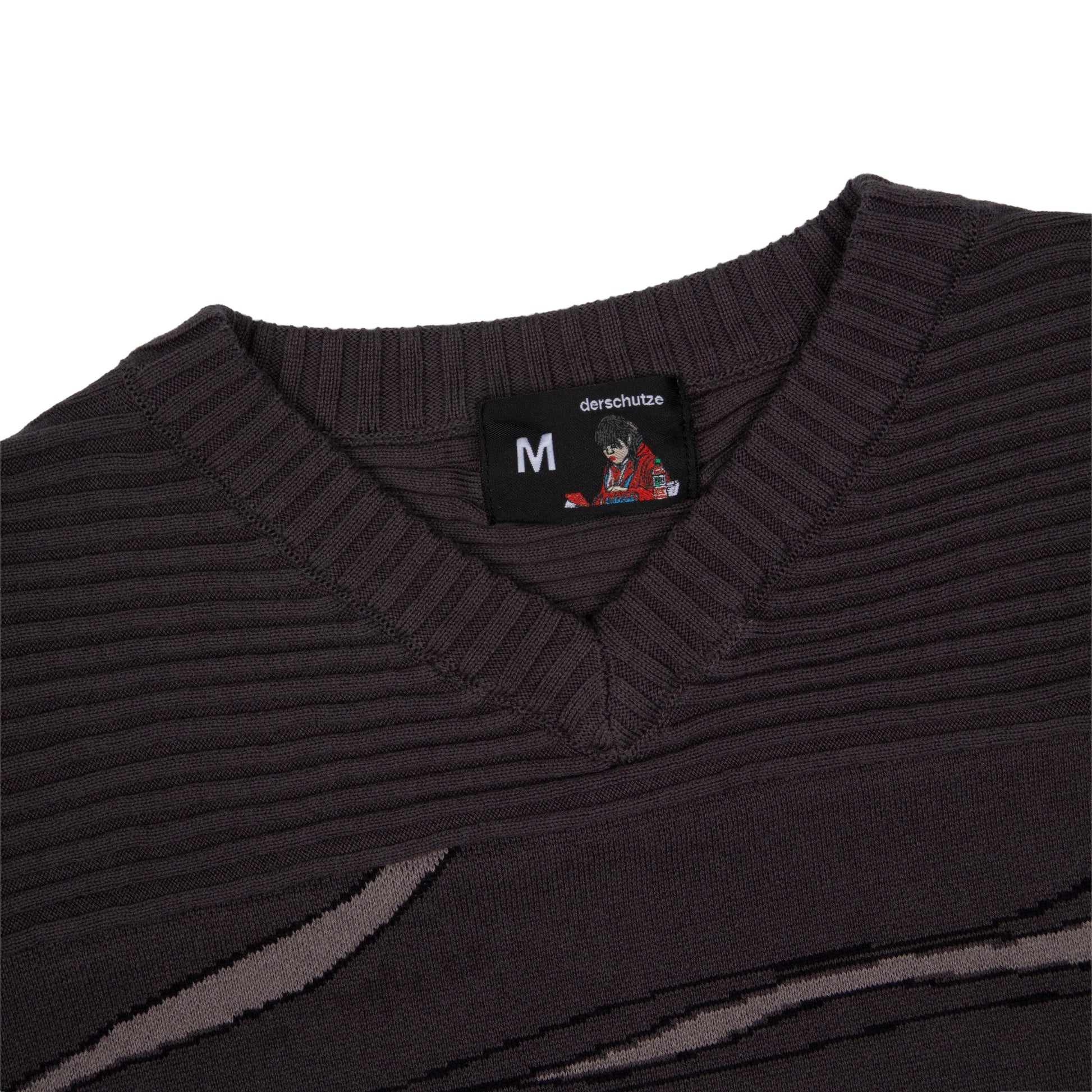 "yakuza" Layered knitted Jersey