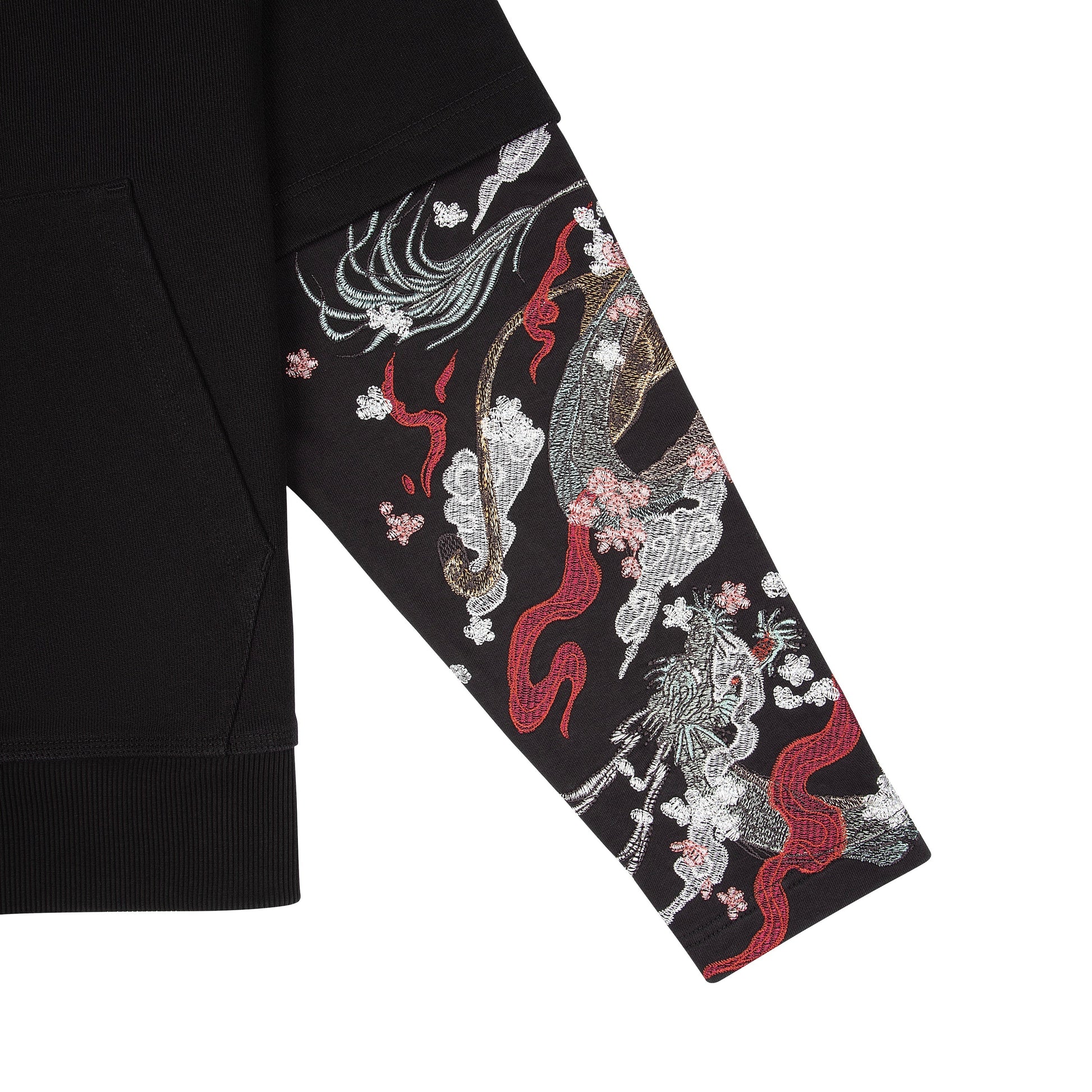 "yakuza" double sleeve Hoodie