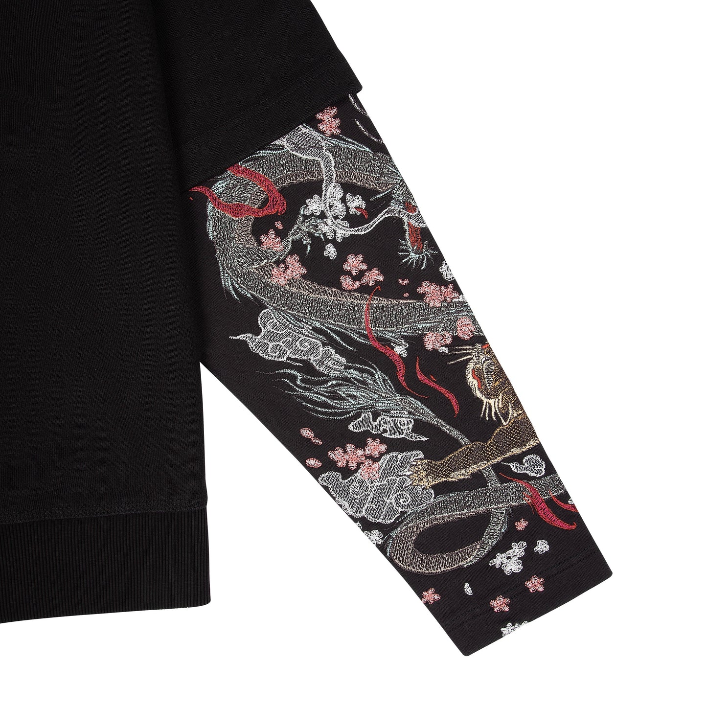 "yakuza" double sleeve Hoodie